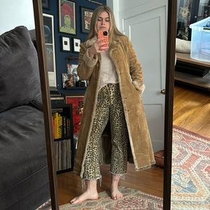 Heliyna Faux Fur Penny Lane coat